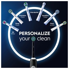Buy Oral-B Pro 1 Electric Toothbrush Black - Ultimate Cleaning Power for a Radiant Smile!